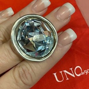 Uno de 50 Oh My Goodness Tela Marina Ring